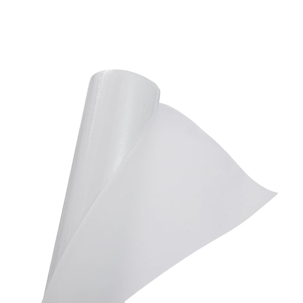 Sichtschutzfolie - Statisch - Motiv Weiß  - Nebel - 0,45 x 2,5 m