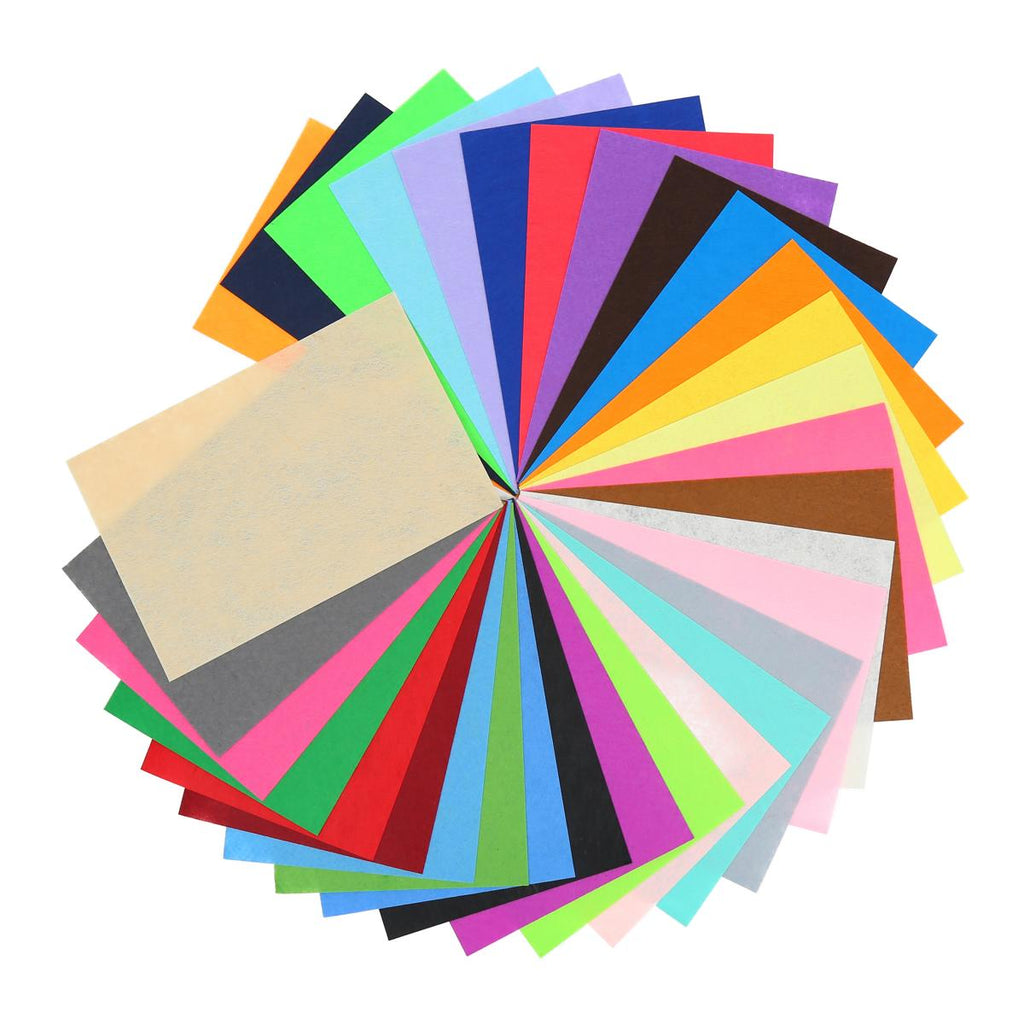 Alle 45 Farben der ZADAWERK Filzplatten auf einen Blick